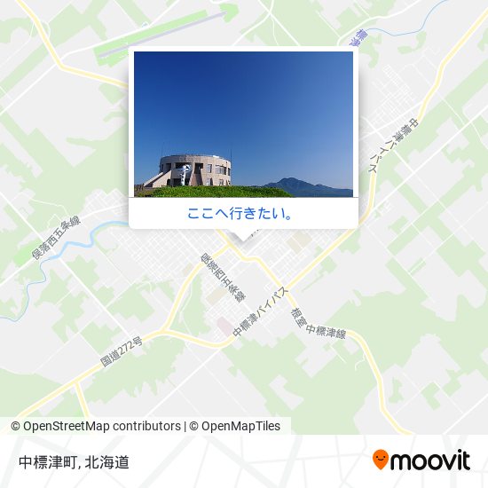 中標津町地図