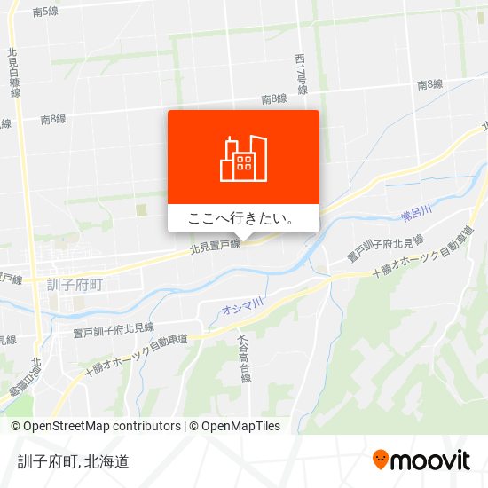 訓子府町地図