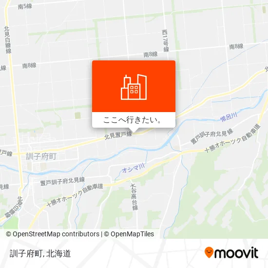 訓子府町地図