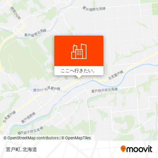 置戸町地図