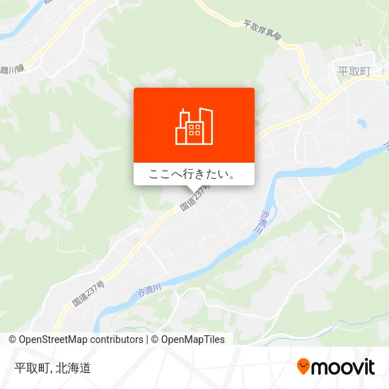 平取町地図