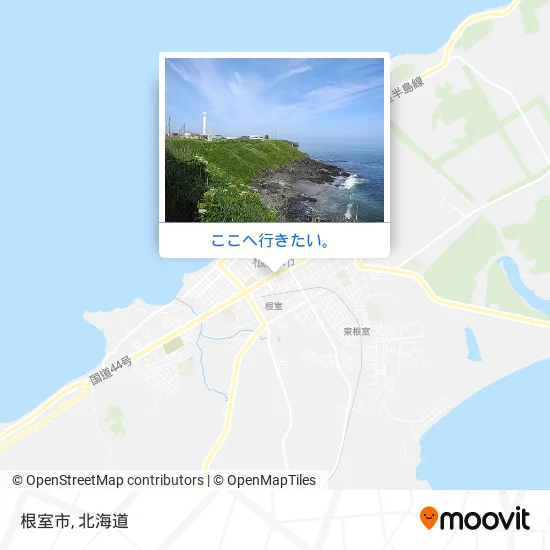 根室市地図