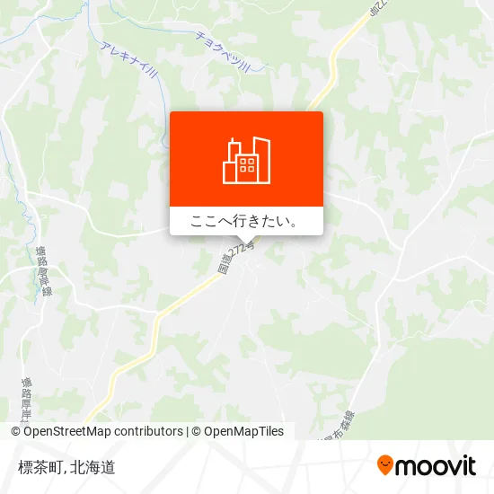 標茶町地図