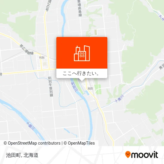 池田町地図