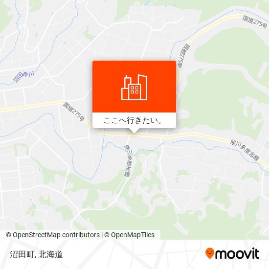 沼田町地図