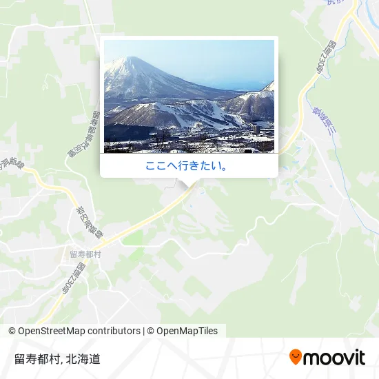 留寿都村地図