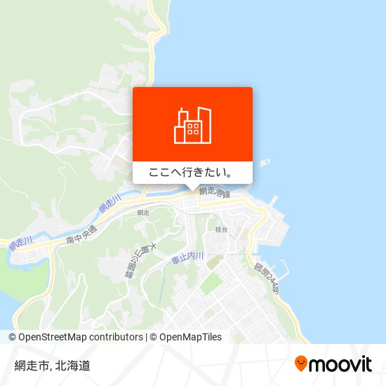 網走市地図