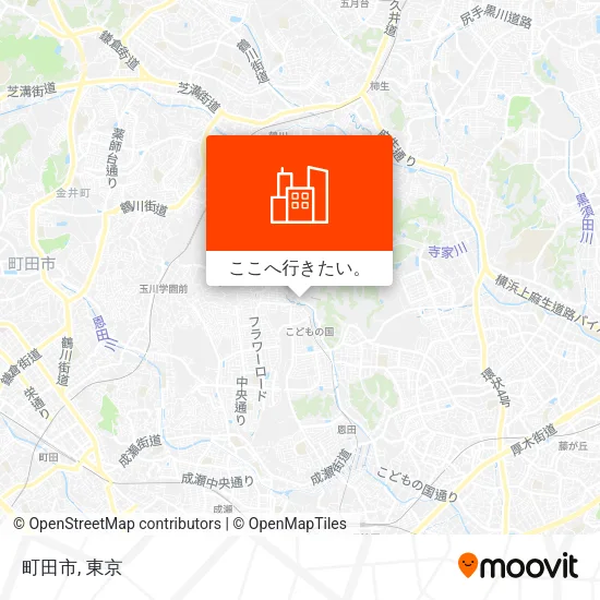 町田市地図