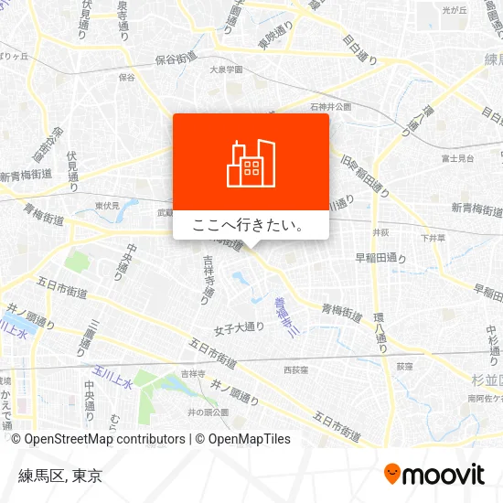 練馬区地図