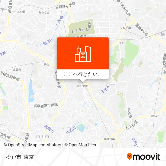 松戸市地図