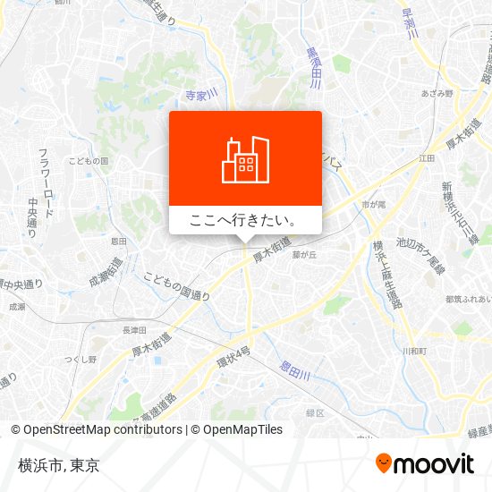横浜市地図