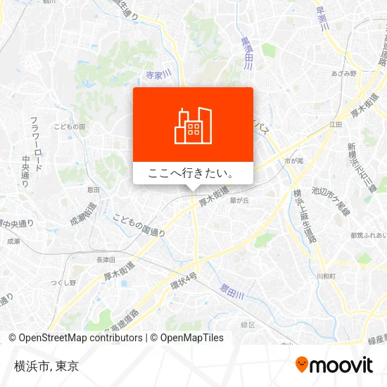 横浜市地図