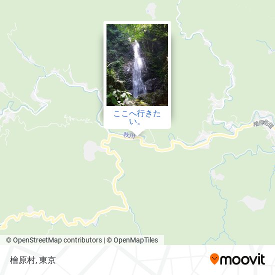 檜原村地図
