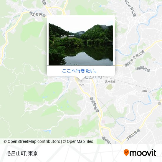 毛呂山町地図
