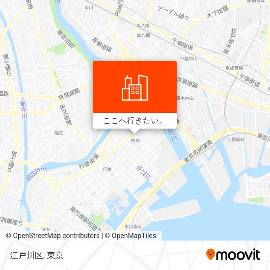 江戸川区地図