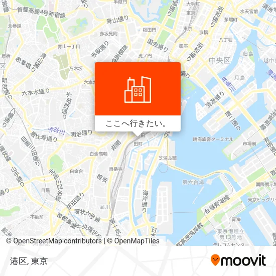 港区地図