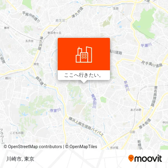 川崎市地図