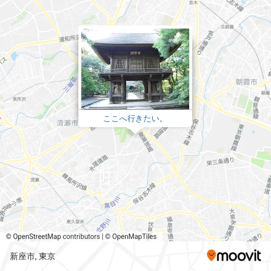 新座市地図