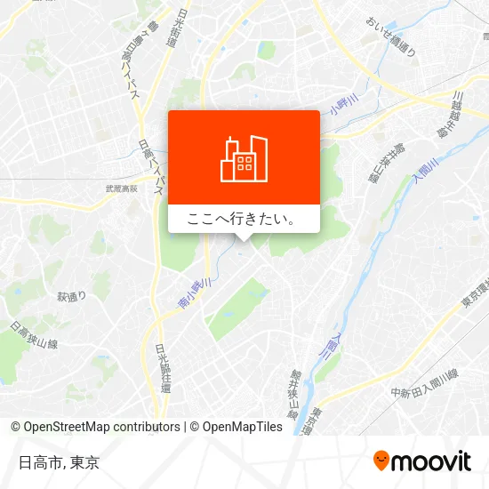 日高市地図