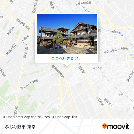 ふじみ野市地図