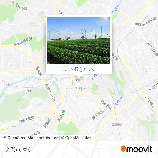 入間市地図