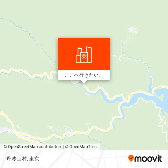 丹波山村地図