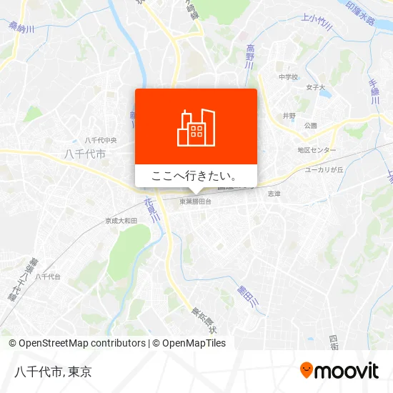 八千代市地図