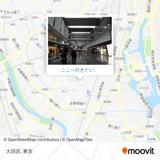 大田区地図