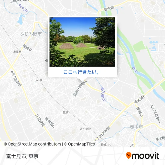 富士見市地図