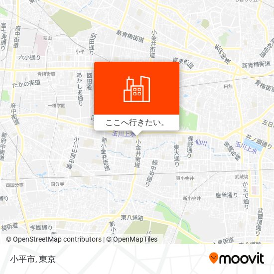 小平市地図