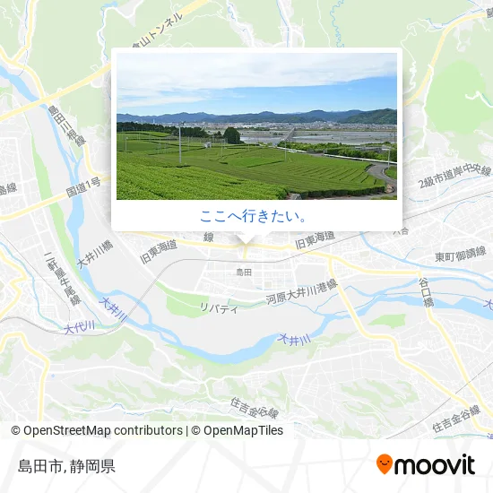 島田市地図