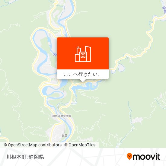 川根本町地図