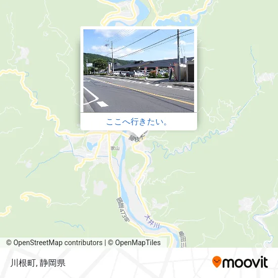 川根町地図