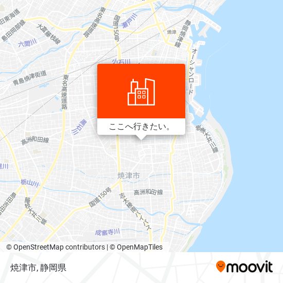 焼津市地図