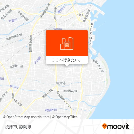 焼津市地図