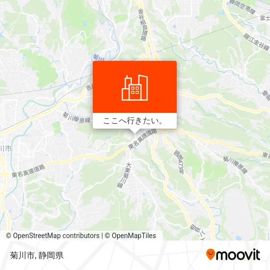 菊川市地図