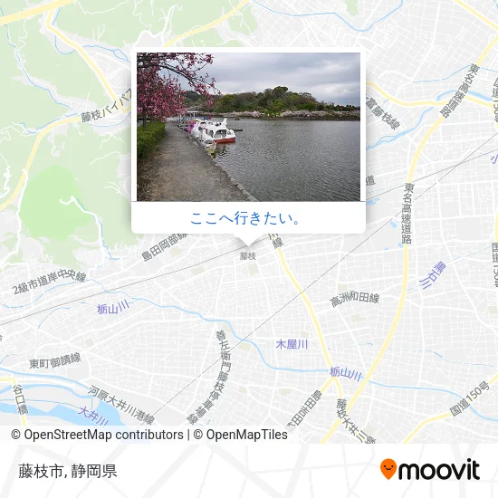 藤枝市地図