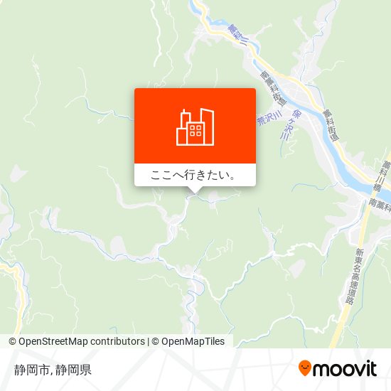 静岡市地図
