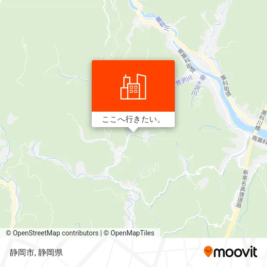 静岡市地図