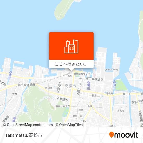 Takamatsu地図
