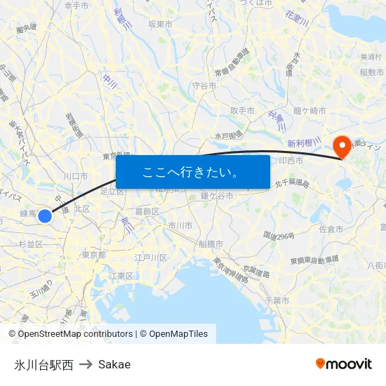 氷川台駅西 to Sakae map