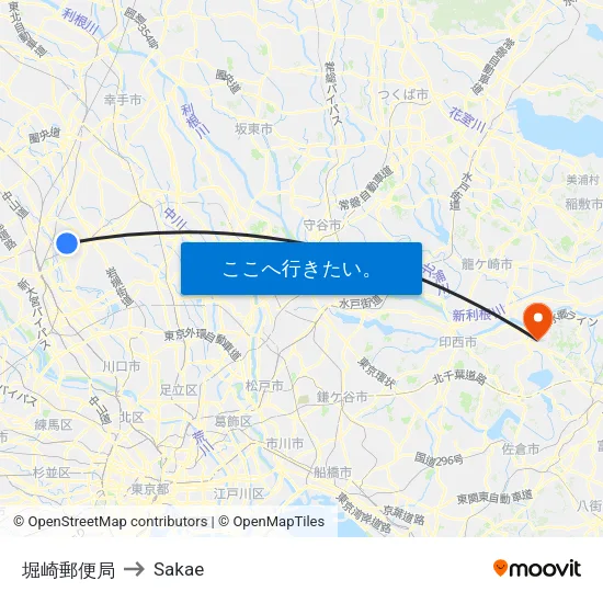 堀崎郵便局 to Sakae map