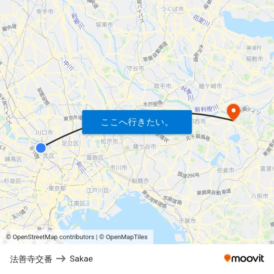 法善寺交番 to Sakae map