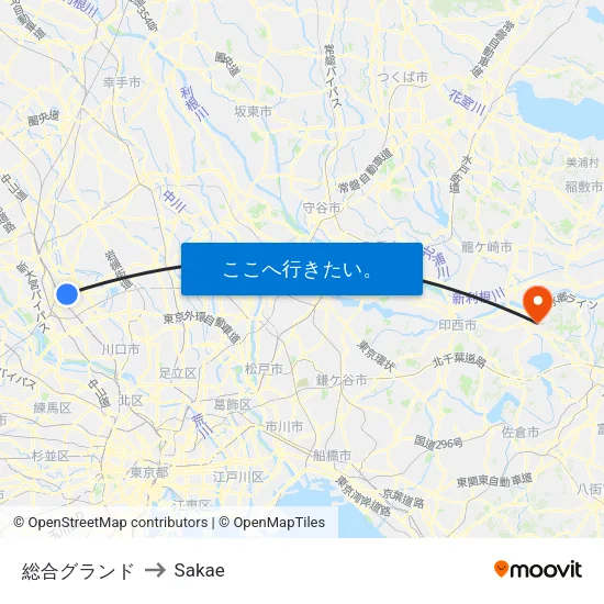 総合グランド to Sakae map
