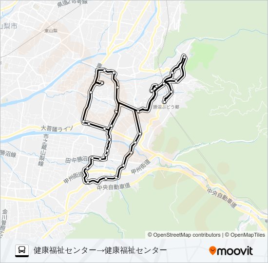 勝沼 ぶどう 郷 オファー バス 時刻 表