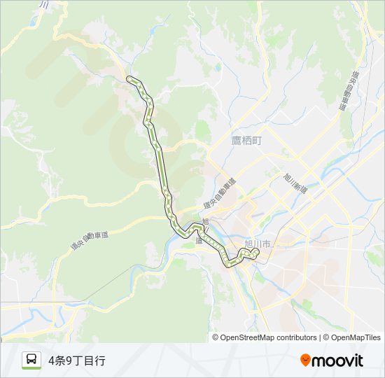 59-品川線 バスの路線図