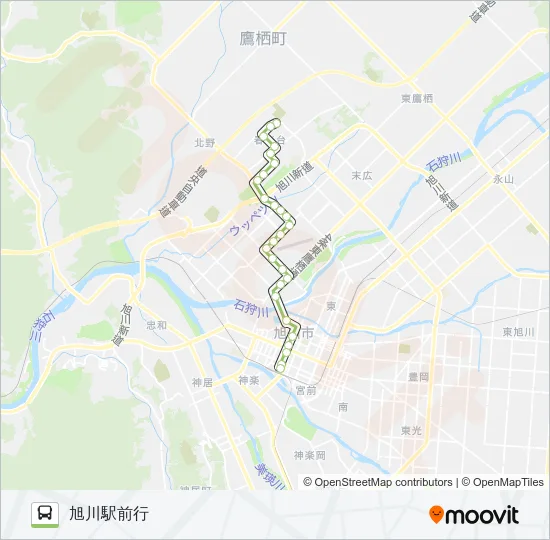 30-春光台線 Bus Line Map