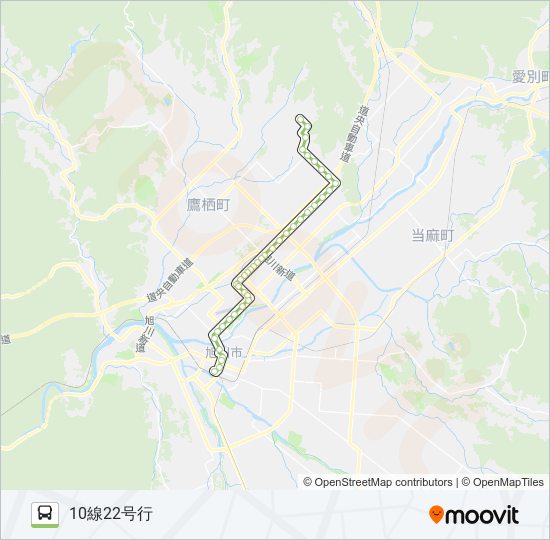 17-三箇線(3線) バスの路線図