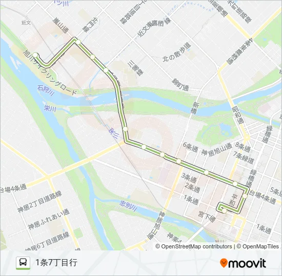 31-運転免許試験場 Bus Line Map