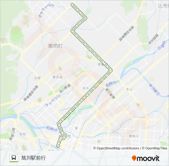 6-13線16号(13号) Bus Line Map